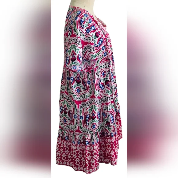 Emory Rose Bohemian Multicolored Patterned Dress - Picture 6 of 9